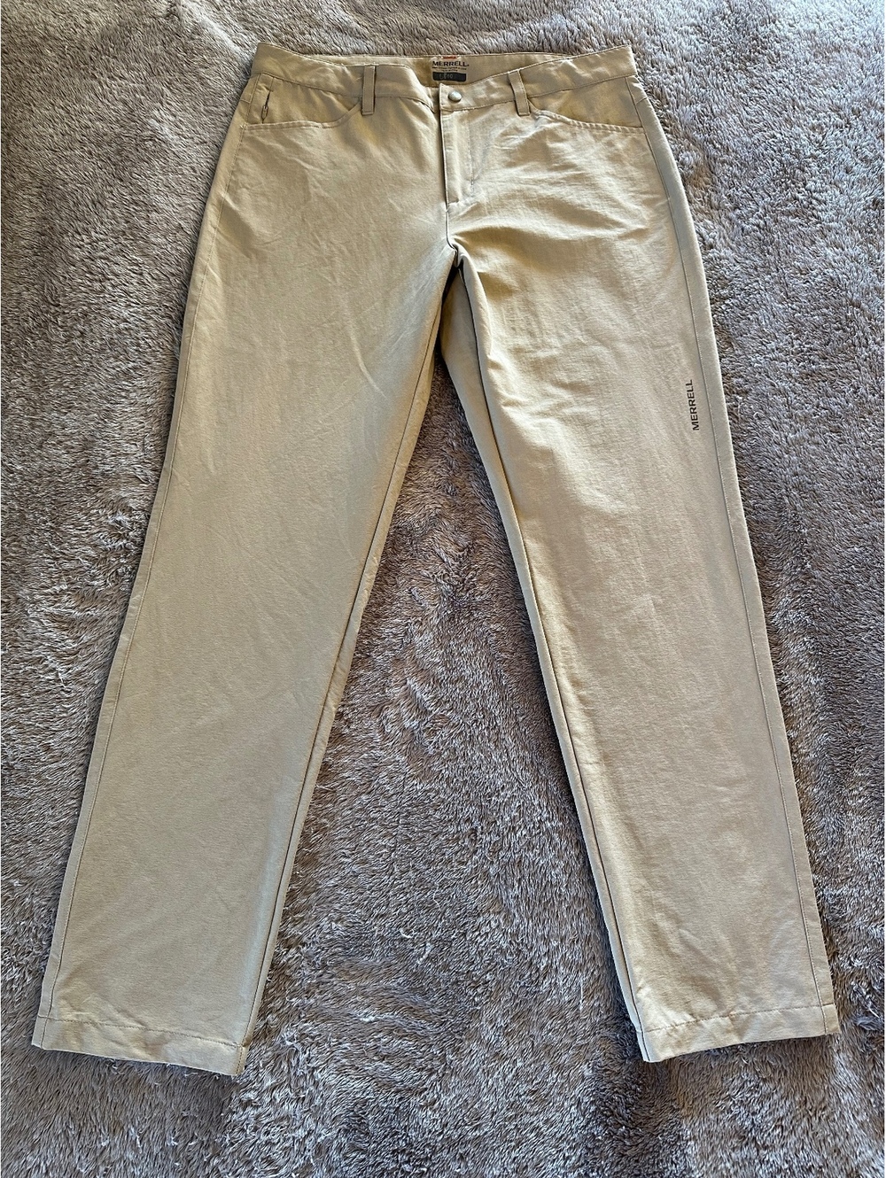Merrell Women's Jean-Cut Hiking Walking Pants Tan Size 10